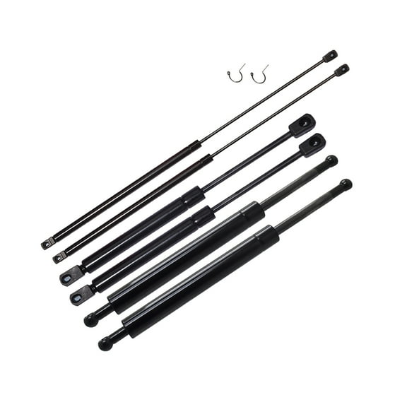 Full Set Front Hood-Rear Trunk Lid-Tailgate Lift Support For 2010-2013 Cadillac CTS