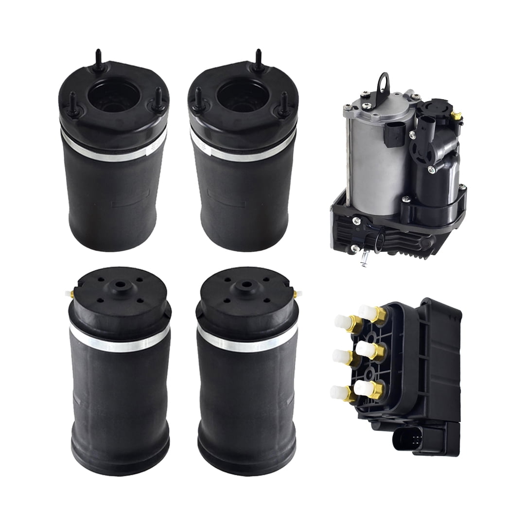 Full Set Front-Rear Air Suspension Spring-Air Suspension Compressor ...