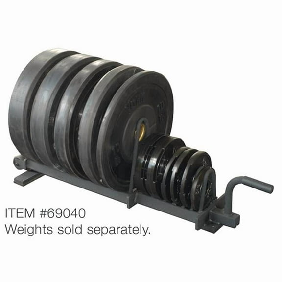 Full Set Horizontal Plate Rack, Black