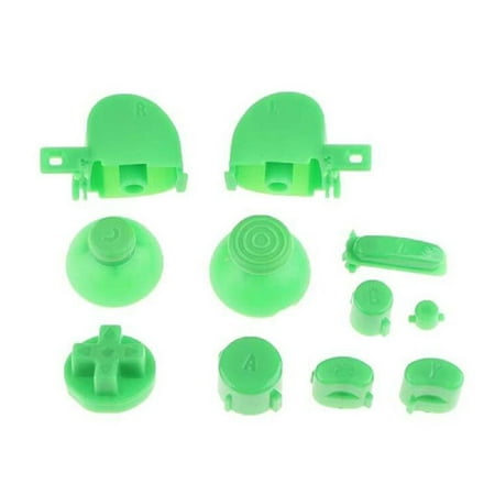 Full Set L R ABXY Z Keypads Buttons With 3D Thumbsticks Caps For GameCube Controller For NGC Accessories Spare Part Accessories