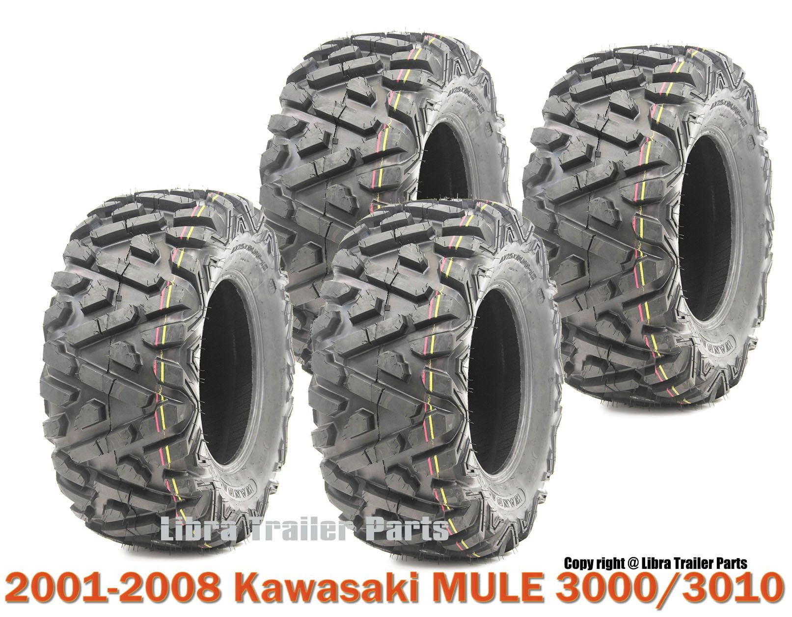 Amazon.com: WANDA Set of 4 Utility ATV tires 23x11-10 for 01