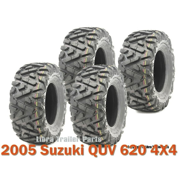 Full Set Utility ATV UTV tires 23x11-10 for 2005 Suzuki QUV 620 4X4