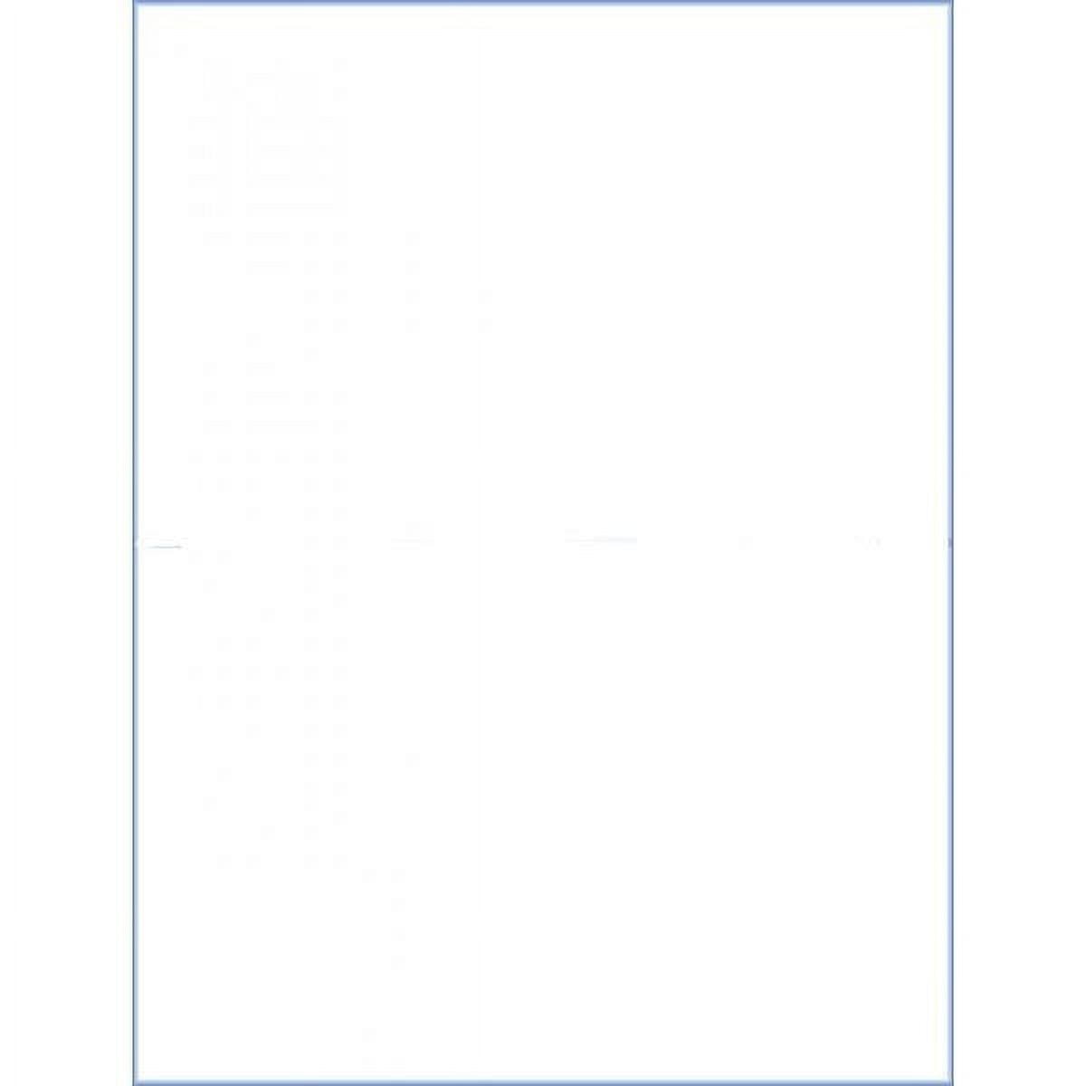 Full Sheet Labels 8.5" x 11" for Laser or Inkjet Printers - Walmart.com