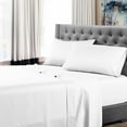 thumbnail image 1 of Full Sheet Set -Dorm Room Bed Sheets - Hotel Luxury 4 Piece Sheets College Dorm Bedding for Kids, Dorm Rooms Extra Soft Sheets - Deep Pockets 400 Thread Count Egyptian cotton White Sheet Set, 1 of 5