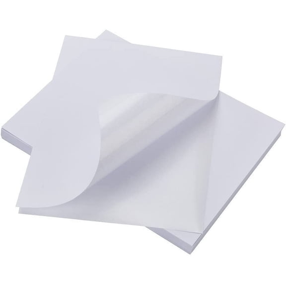 Full Sheet Shipping Labels, 8-1/2" x 11" Blank White Sticker Paper, Self Adhesive Address Labels for Laser/Inkjet Printers, 2000 Labels