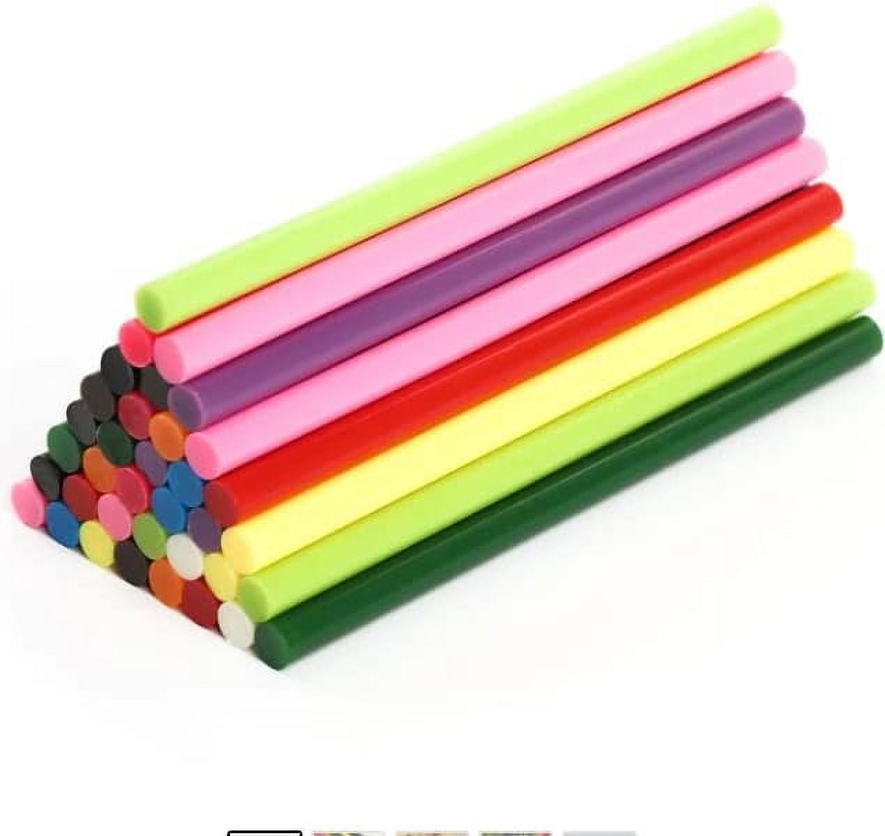 Full Size 12 Colors Hot Glue Gun Sticks 0.43 Diameter 36Pcs