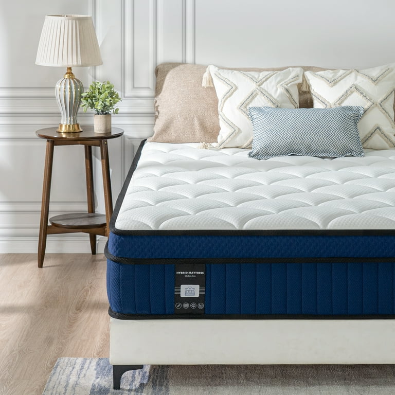 Bed in a box pillow top discount