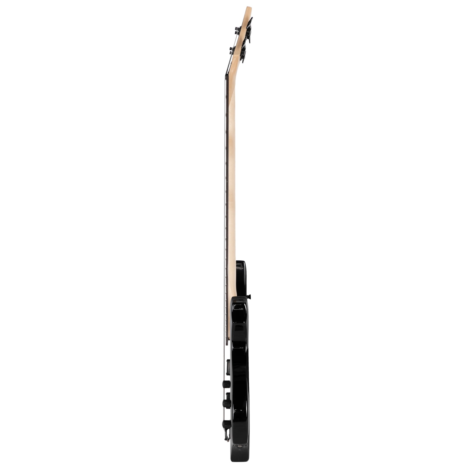 Full Size 4 String Burning Fire enclosed H-H Pickup Electric Bass ...