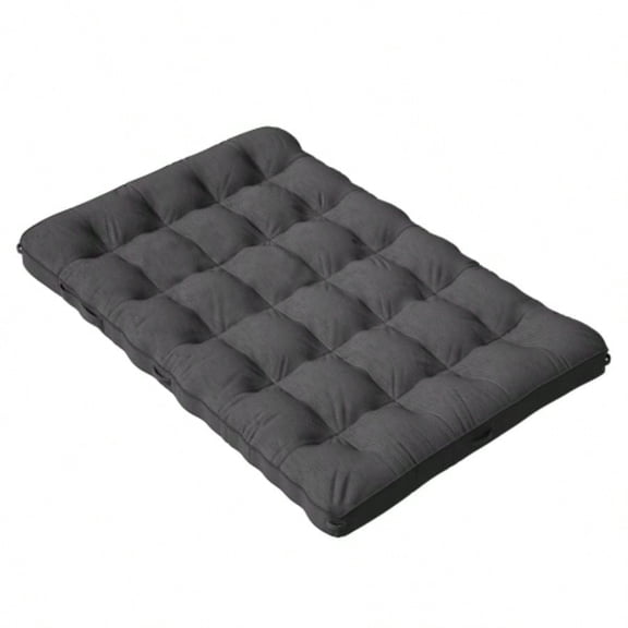 Full Size 6 Inch Foldable Roll Up Floor Futon Mattress, Multi-use Sleeping Pad for Sofa Couch Daily Rest