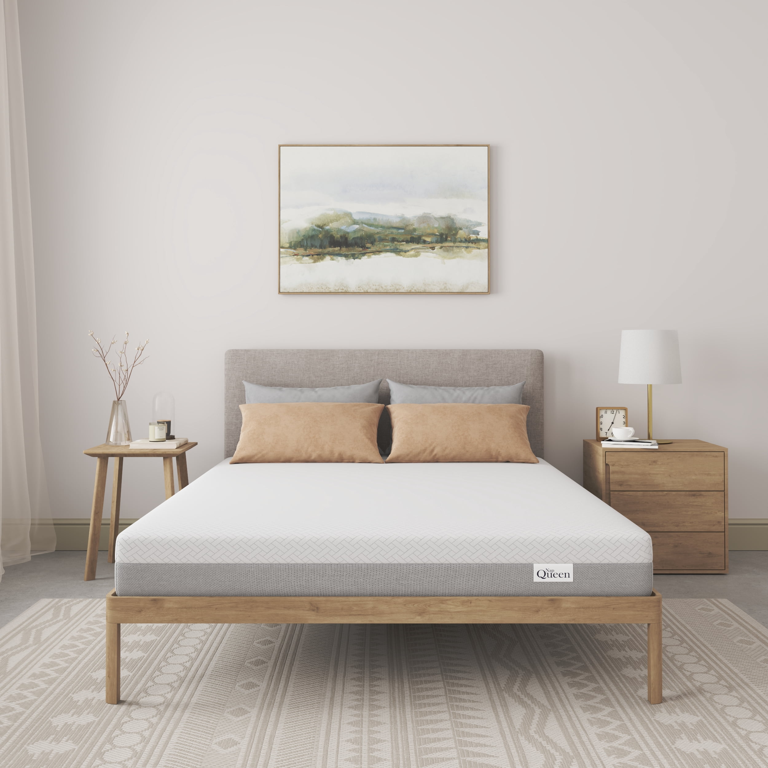 Full Size 6 Inch Medium Firm Memory Foam Mattress, CertiPUR-US Certified Bed in a Box for Bunk Trundle Guest Bedroom Compact Spaces