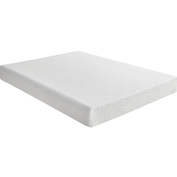 Full Size 6-inch Bedroom Sleep Mattress | Gel-Infused Foam for Relaxing in Bed | Tencel Fabric for Breathable Comfort | Firm Support for Night