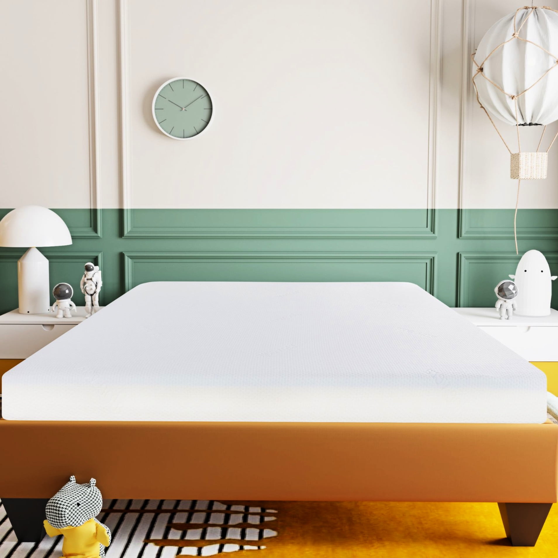 Full Size 6in Gel Foam Mattress - Enhances Health 6" Memory For