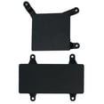 thumbnail image 1 of Full Size AC Vent Replacement Gauge Installation Plate Kit for 1973-1987 Chevy Truck, Black, 1 of 1