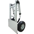 Full Size Aluminum Folding Hand Truck / Dolly Extra Large Nose Plate