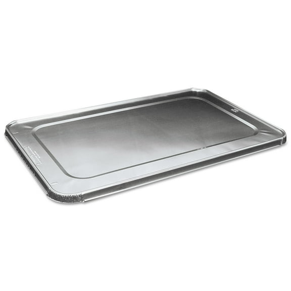 Full Size Aluminum Steam Table Pan Lid Deep, 50/Carton
