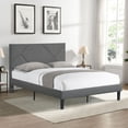 thumbnail image 1 of Full Size Bed Frame, Mattress Foundation - Bedroom Choice, Simple Assembly, High Weight Limit, 1 of 2