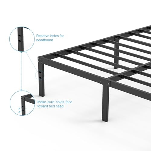 Full Size Bed Frame No Box Spring Needed,Bed Frame Full Size Esay