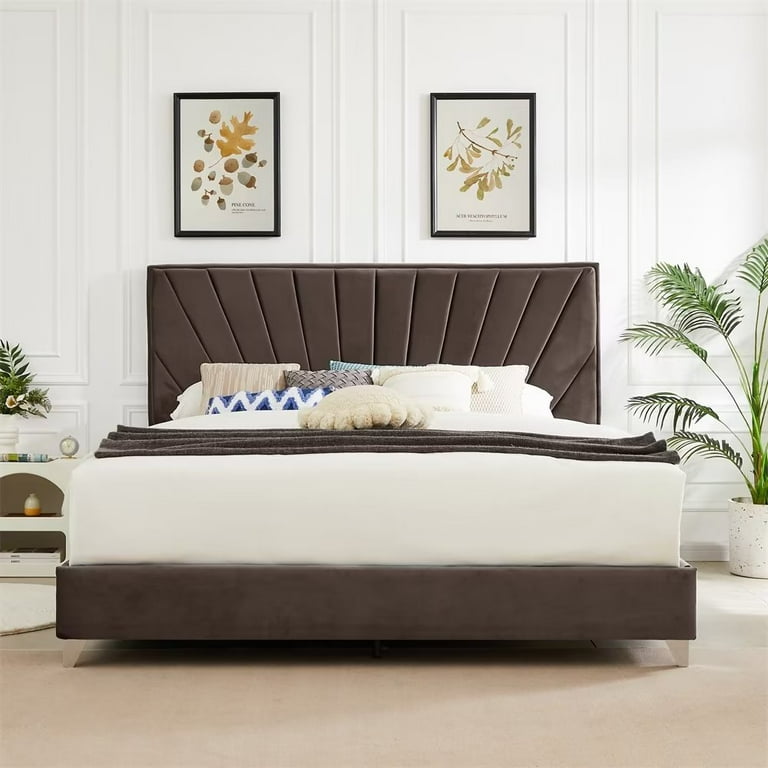 Cushion bed frame full online