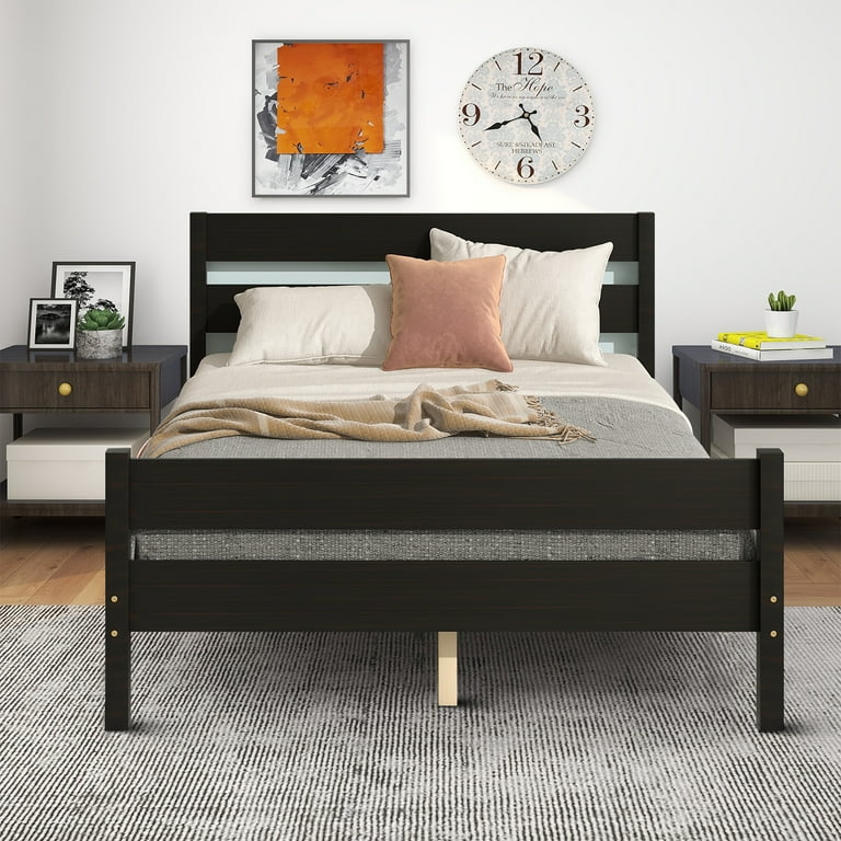 Platform bed center sale slat support leg