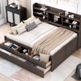 thumbnail image 1 of Full Size Bed with Three Large Storage Drawers / Meets Your Storage Needs, 1 of 2