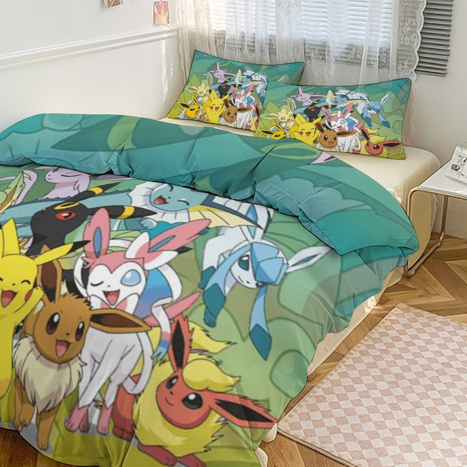 Super Soft Piece Pokemon Bed Sheets Twin Pokemon Jigglypuff