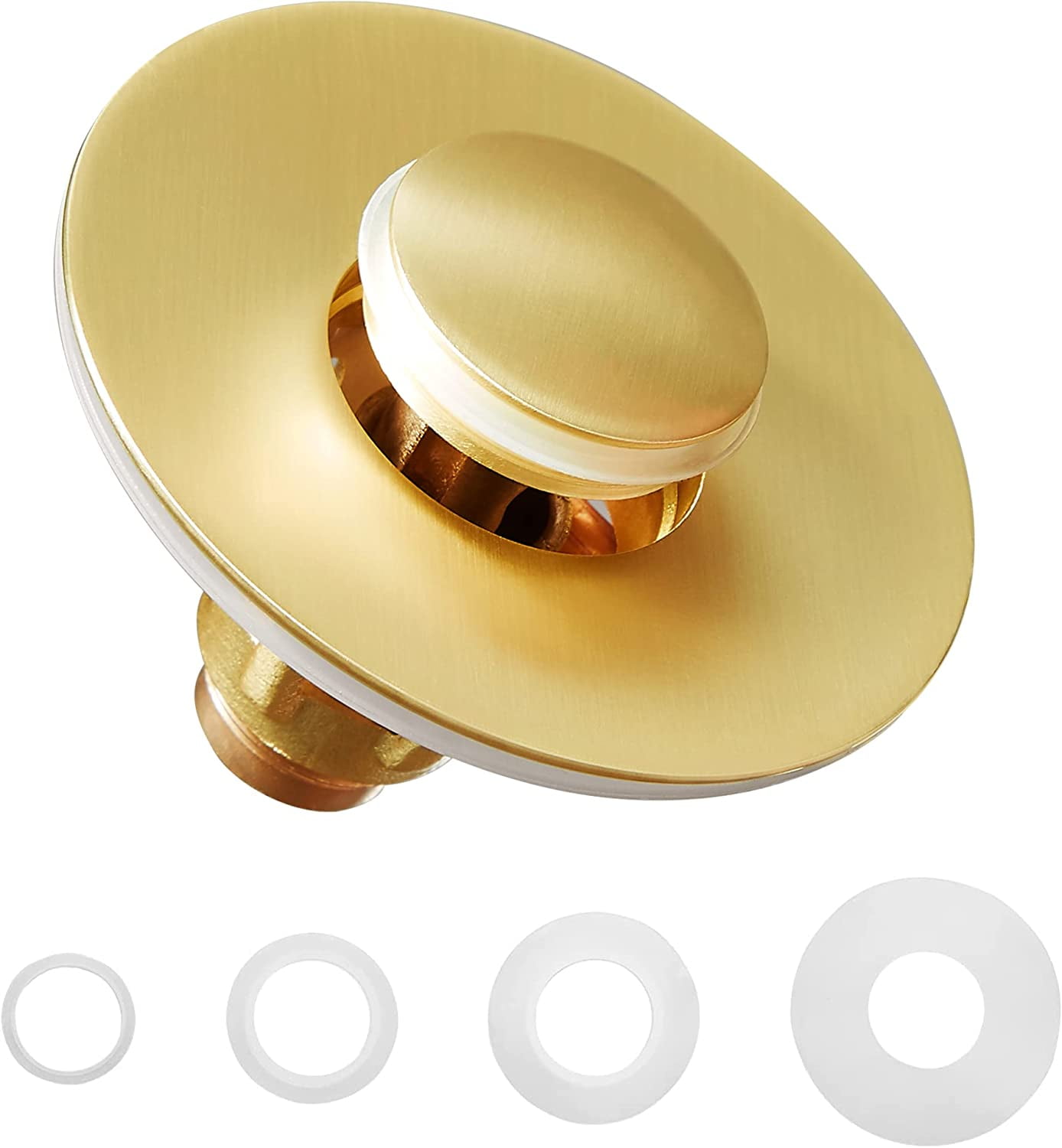 FullSize Bounce Bullet Type Sink Plug, Stopper Anti Clogging Bathroom