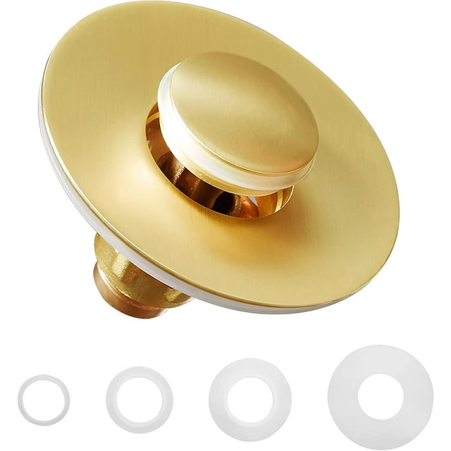 FullSize Bounce Bullet Type Sink Plug, Stopper Anti Clogging Bathroom