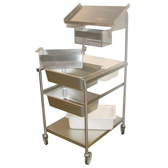 Full Size Bread & Batter Station, 60.25 x 24.75 x 29 in.