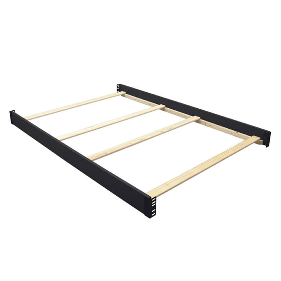 Full-Size Conversion Kit Bed Rails #0050 for Delta Children Cribs (Ebony - 0011)