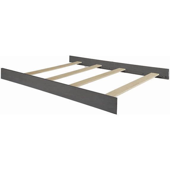 Full-Size Conversion Kit Bed Rails Compatible with Oxford Baby, Soho Baby, Ozlo Baby & Avalon Baby Cribs (Canyon Gray, Option 1)