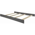 thumbnail image 1 of Full-Size Conversion Kit Bed Rails Compatible with Oxford Baby, Soho Baby, Ozlo Baby & Avalon Baby Cribs (Midnight Slate, Option 1), 1 of 4