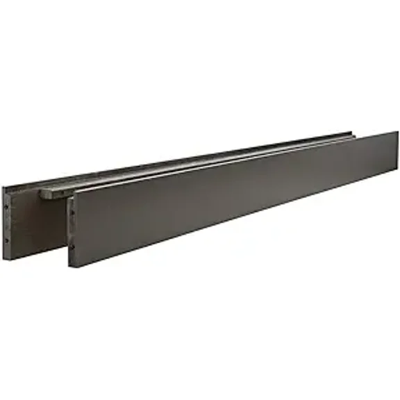 Full-Size Conversion Kit Bed Rails for Baby Appleseed & Eco-Chic Cribs (Slate, Option 1)