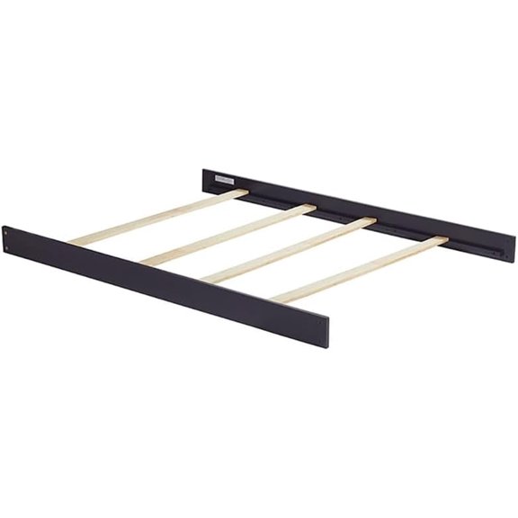 Full-Size Conversion Kit Bed Rails for Baby Cache Cribs (Navy Mist)