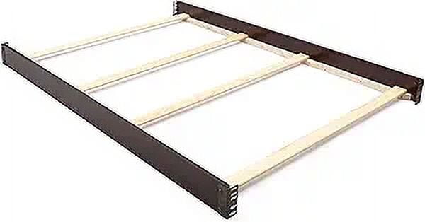 Full Size Conversion Kit Bed Rails for Baker & Bakerton Crib by Delta Children - #0050 (Dark Chocolate - 207)