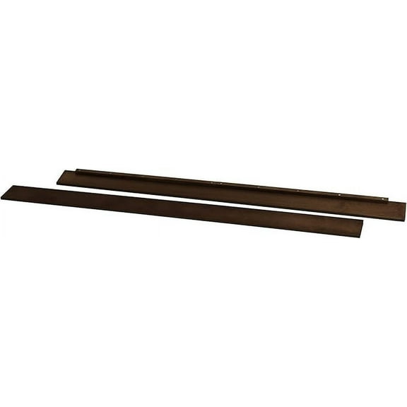 Full-Size Conversion Kit Bed Rails for Davinci Kalani Cribs (Espresso)