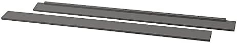 Full-Size Conversion Kit Bed Rails for Davinci Laurel 4-in-1 Crib (Slate)