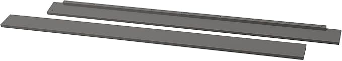 Full-Size Conversion Kit Bed Rails for Davinci Piedmont Cribs (Slate)