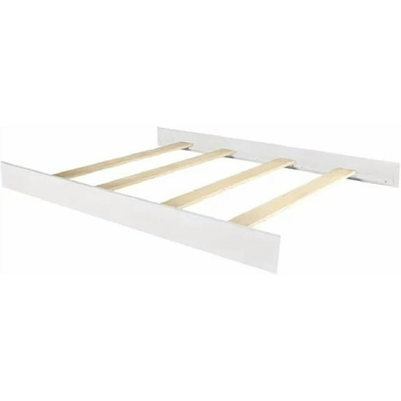 Full-Size Conversion Kit Bed Rails for Evolur Cribs (Aged White)