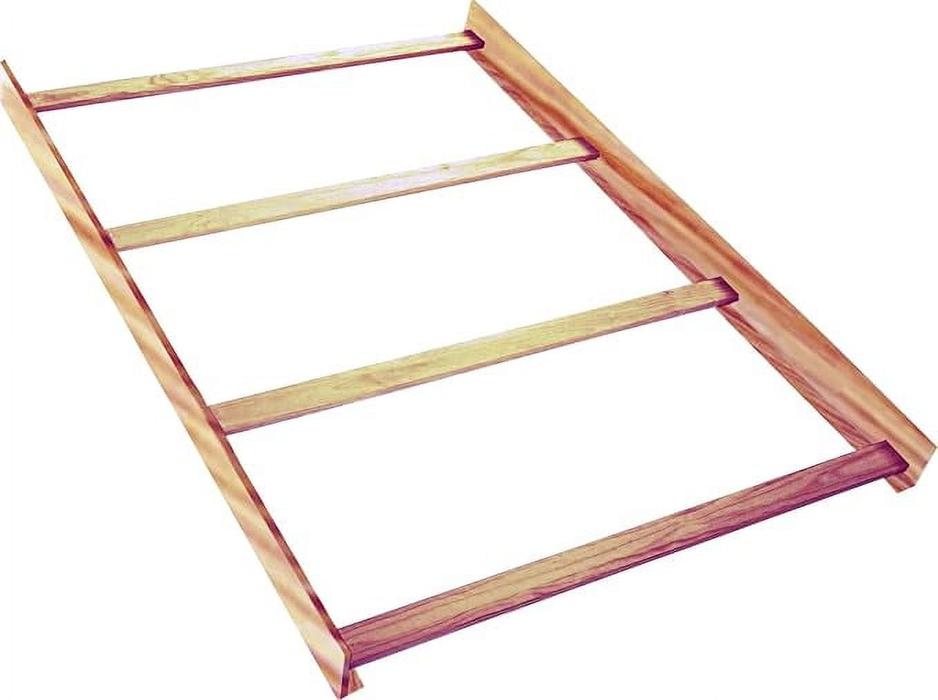Full-Size Conversion Kit Bed Rails for Evolur Cribs (Unfinished)