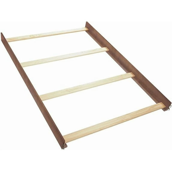 Full-Size Conversion Kit Bed Rails for Simmons Kids Cribs by Delta (Walnut)