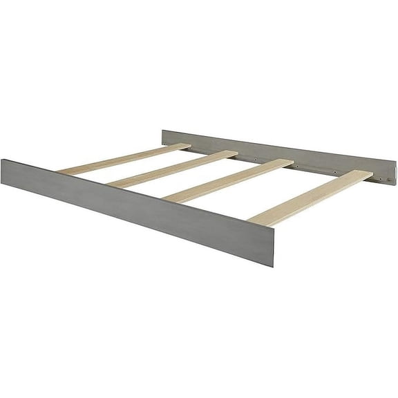 Full-Size Conversion Kit Bed Rails for Sorelle Cribs (Grigio, Model #215)