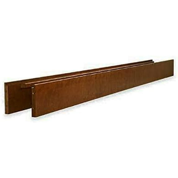 Full-Size Conversion Kit Bed Rails for Ti Amo Cribs by Bivona (Wire Brushed Brown)