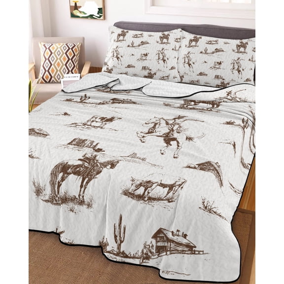 Full Size Down Alternative Comforter, Lightweight Comforter Quilt Bedding Set with Pillow Shams All Seasons Bed Comforter Duvet Insert 78"x90"