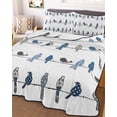 thumbnail image 1 of Full Size Down Alternative Comforter, Lightweight Comforter Quilt Bedding Set with Pillow Shams All Seasons Bed Comforter Duvet Insert 78"x90", 1 of 7