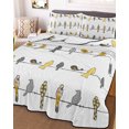 thumbnail image 1 of Full Size Down Alternative Comforter, Lightweight Comforter Quilt Bedding Set with Pillow Shams All Seasons Bed Comforter Duvet Insert 78"x90", 1 of 7
