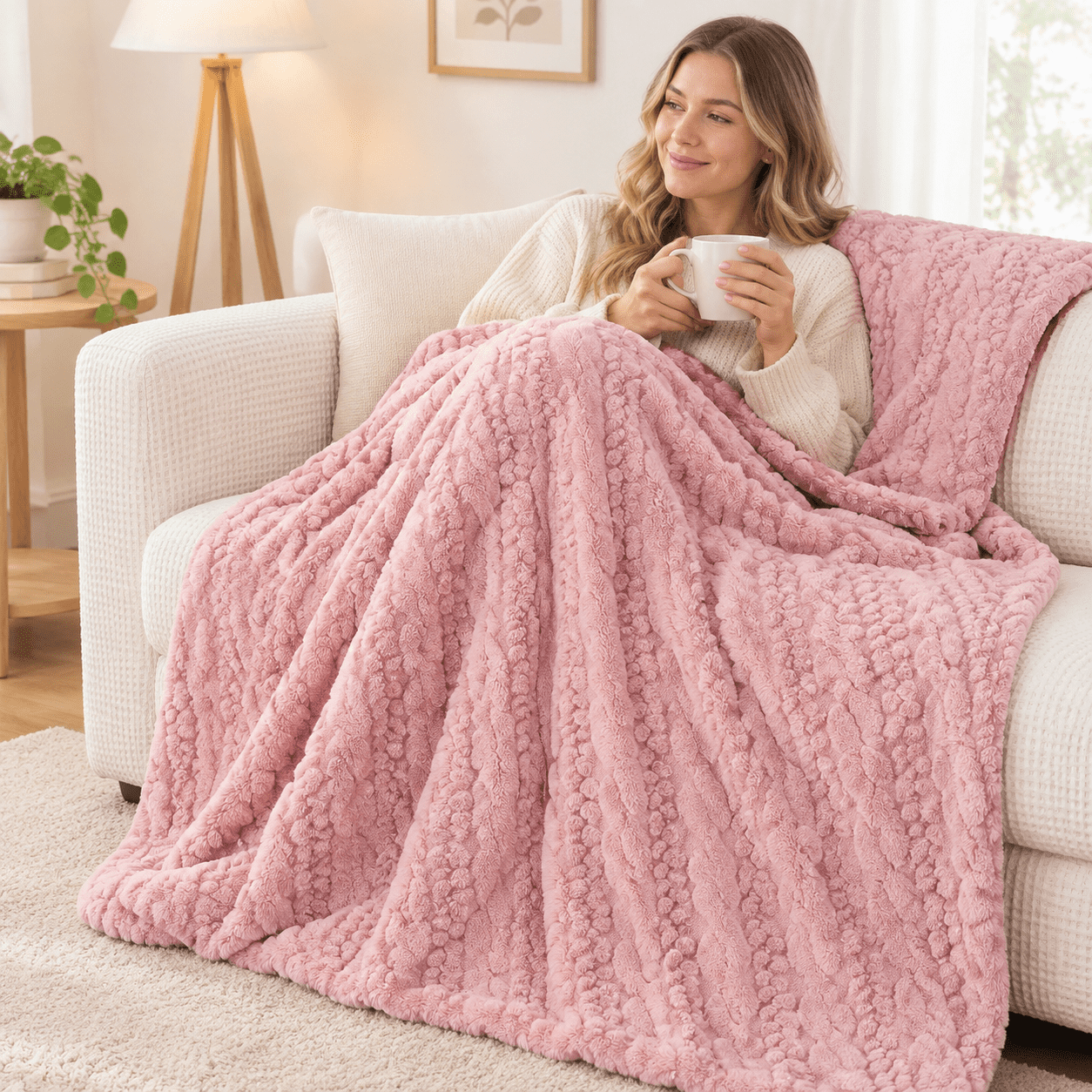 Full Size Electric Blanket Candy Pink 72