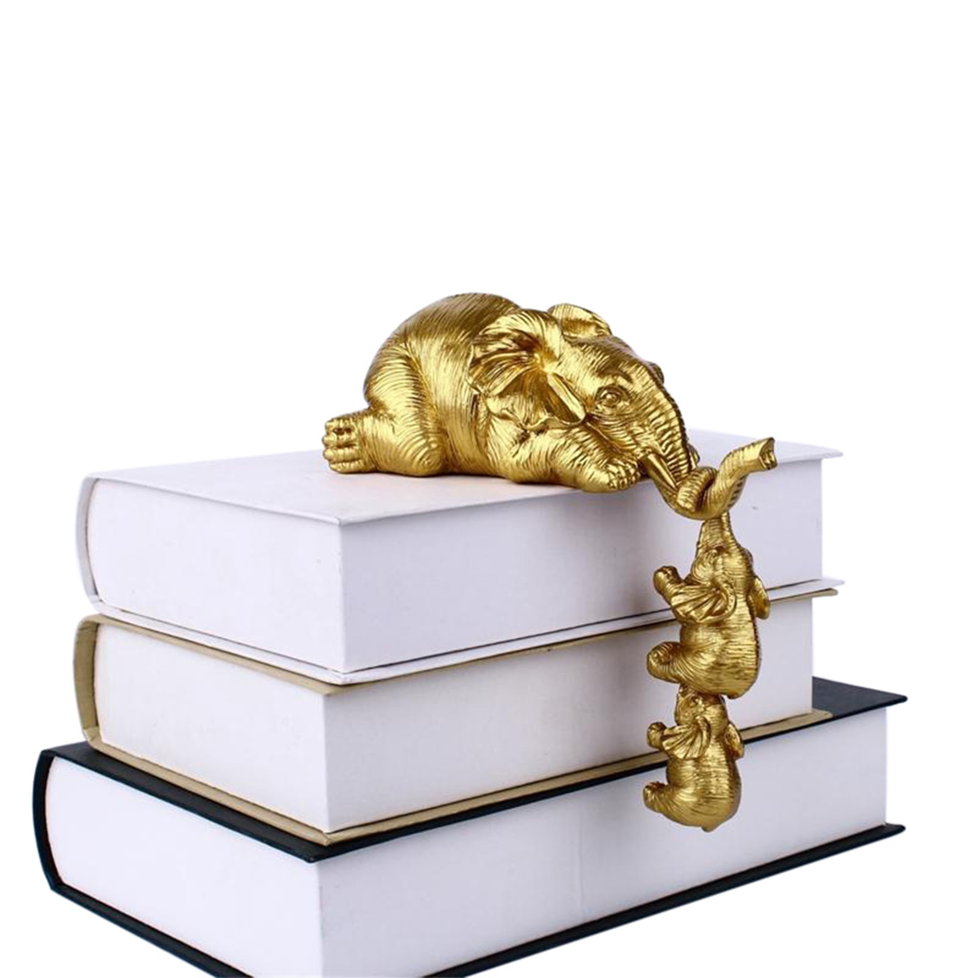 Full Size Elephant Sitter HandPainted Figurines Set of 3, Mother and