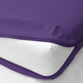 thumbnail image 1 of Full Size Fitted Sheet Only 600 Thread Count Egyptian Cotton Solid Fitted Sheets up to 10" Deep Pocket, Zipper Around 1 Fitted Sheet Only ( Purple ), 1 of 5