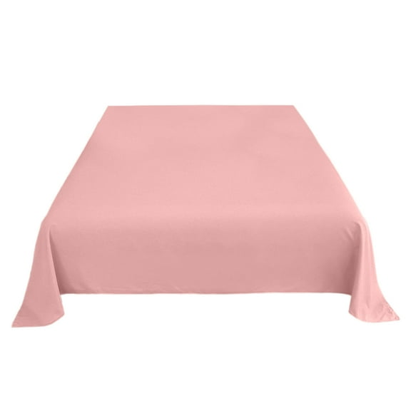 Full Size Flat Sheet Ultra Soft Polyester and 100% Organic Cotton Blend Hotel Quality Bed Sheet Free Easy Care Cooling Breathable Comfortable Top Sheet Only with Design