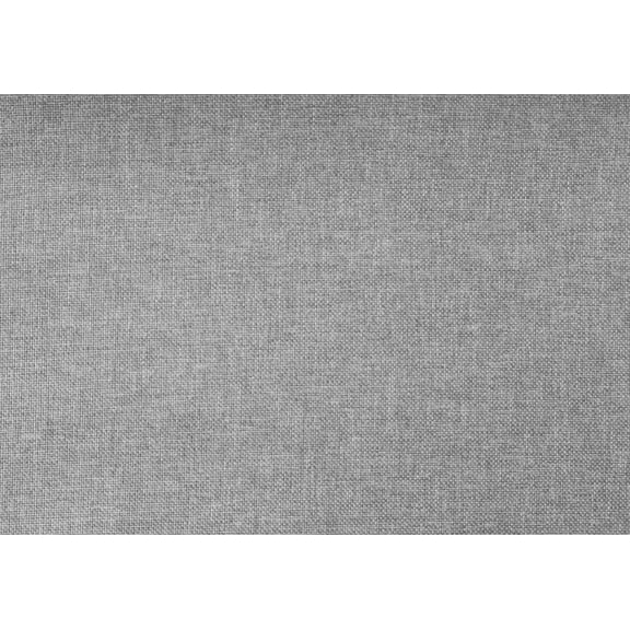 Full Size Grey Linen Look Upholstered Headboard - Transitional Button-Tufted Wood Frame for Bedroom, Easy Assembly - 57"W x 47.5"H